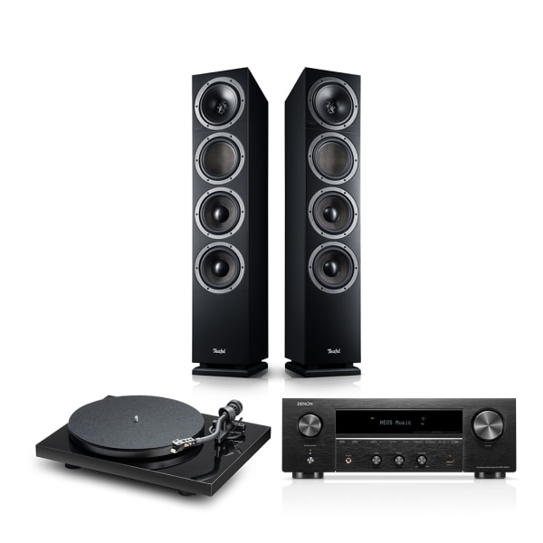 Galerie Bild 1 von 18 THEATER 500 + DENON DRA-900H + Pro-Ject Debut S Phono