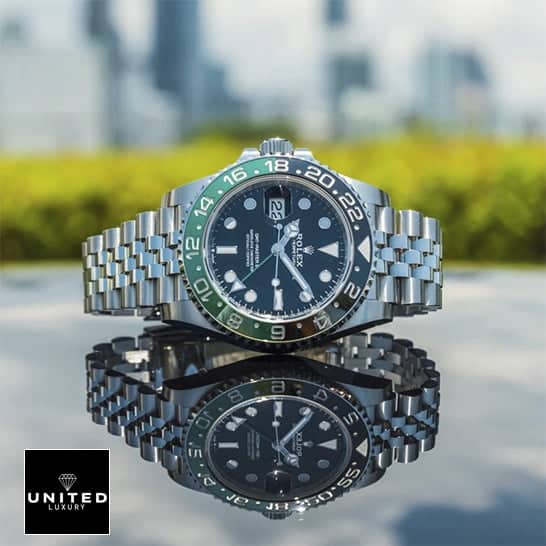 Rolex Sprite Black Dial Jubilee Bracelet Replica