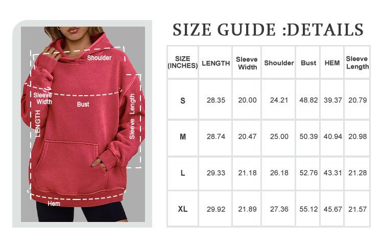 AUTOMET Fade Craft Unisex Casual Oversized Acid Wash Tops Hoodie Pullover-Athletic&Warm, Long Sleeve Relaxed Fit Sweatshirt In Soft Material,Pair with leggings-No Bleach or Detergent Needed