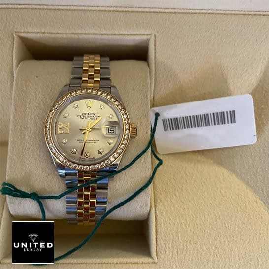 Rolex Datejust 279383RBR-0003 Yellow Gold Replica
