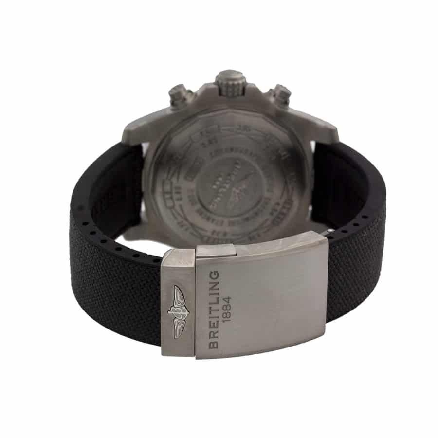 breitling avenger bandit chronograph automatic titanium grey dial e1338310 m534