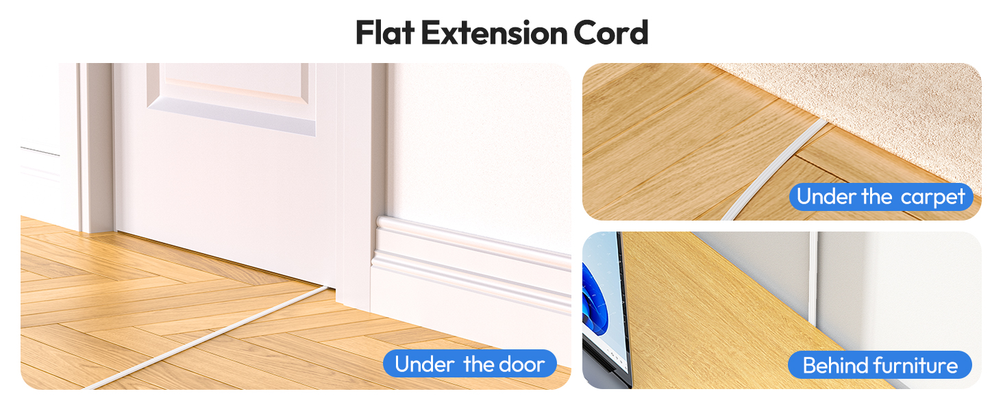 Flat Extension Cord