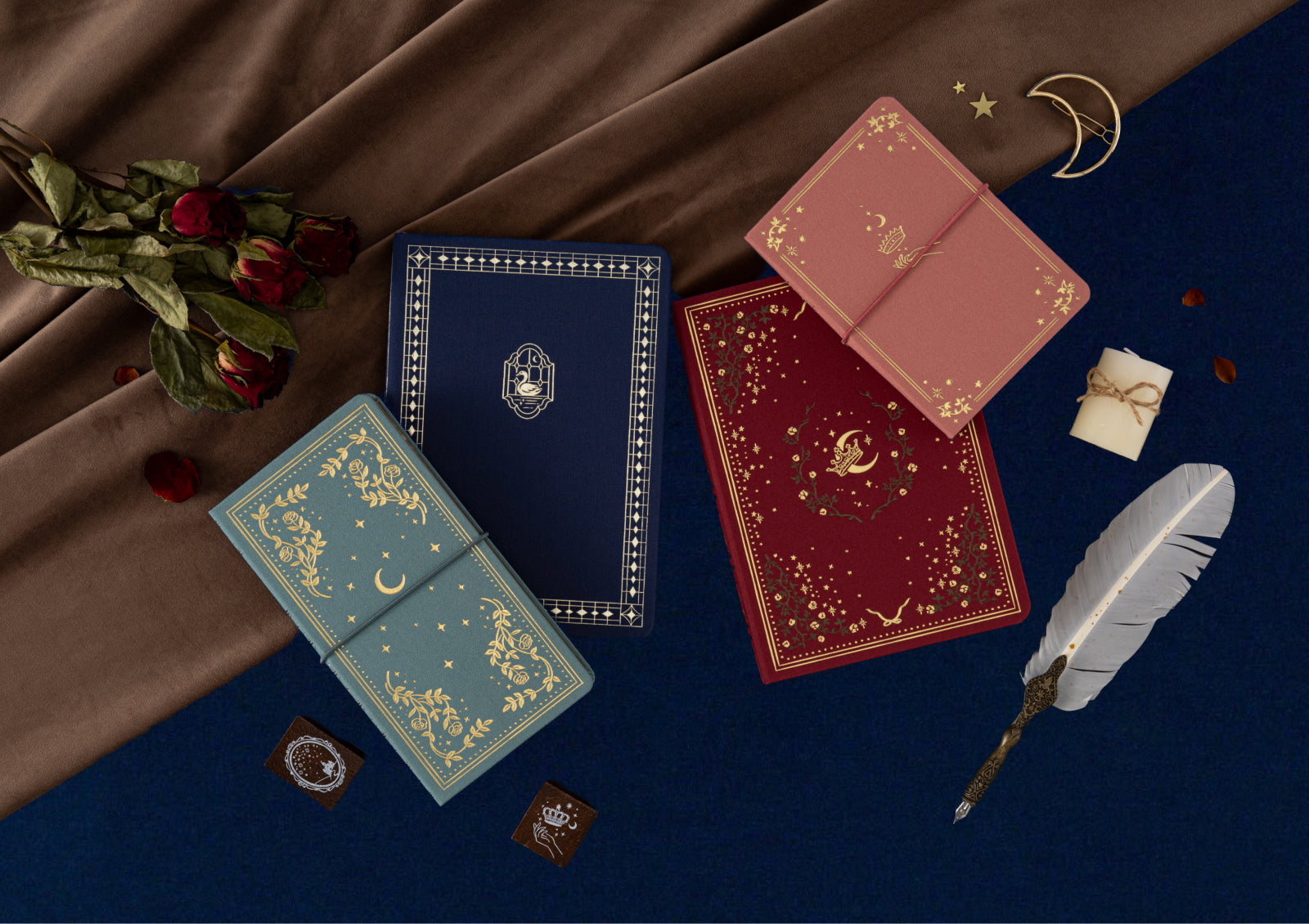 A photo of Tsuki Journey in Japan Origami Dreams Notebook