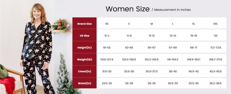 PatPat Christmas Pajamas Soft & Stretchy Family Matching  Long Sleeve Sets Gingerbread Patterned Sleepwear for Women Men Couples Adult Kids,Cute Pajama,Cozy Pajamas ,Flame Resistant,autumntok,wintertok,BFCM Early Bird