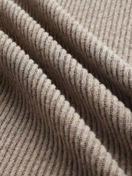 Women's Casual Slim-Fit Long Sleeve Top, Plain Round Neck Shirt for Fall & Winter, Fashionable Moderate Fabric Women's Clothing