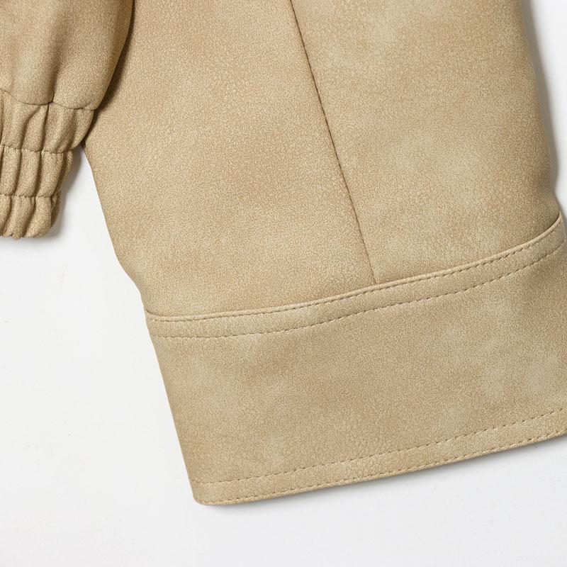 Women's Winter Jacket Zipper Oversized Stand Collar Multiple Pockets Workwear Street Style Casual Layered Outerwear