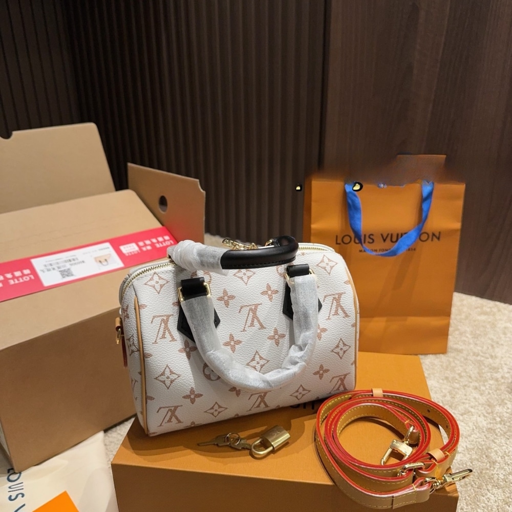 Louis Vuitton Speedy Bandoulière 20 Monogram Dune Coated Canvas 20cm M46906 - Image 4