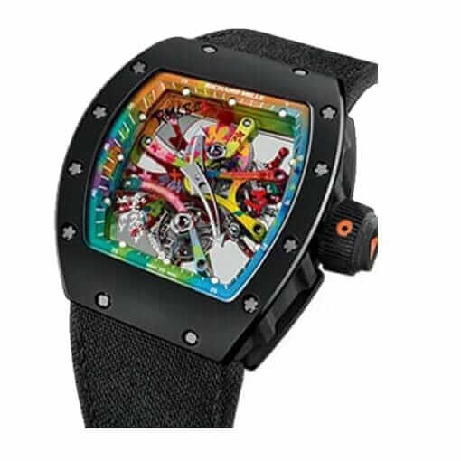 richard-mille-tourbillon-cyril-kongo-black-strap-replica-watch