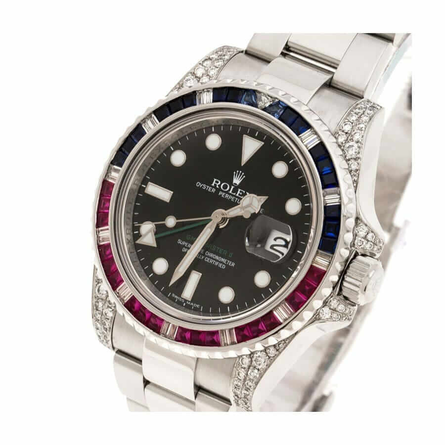 rolex gmt master ii 116710 diamond