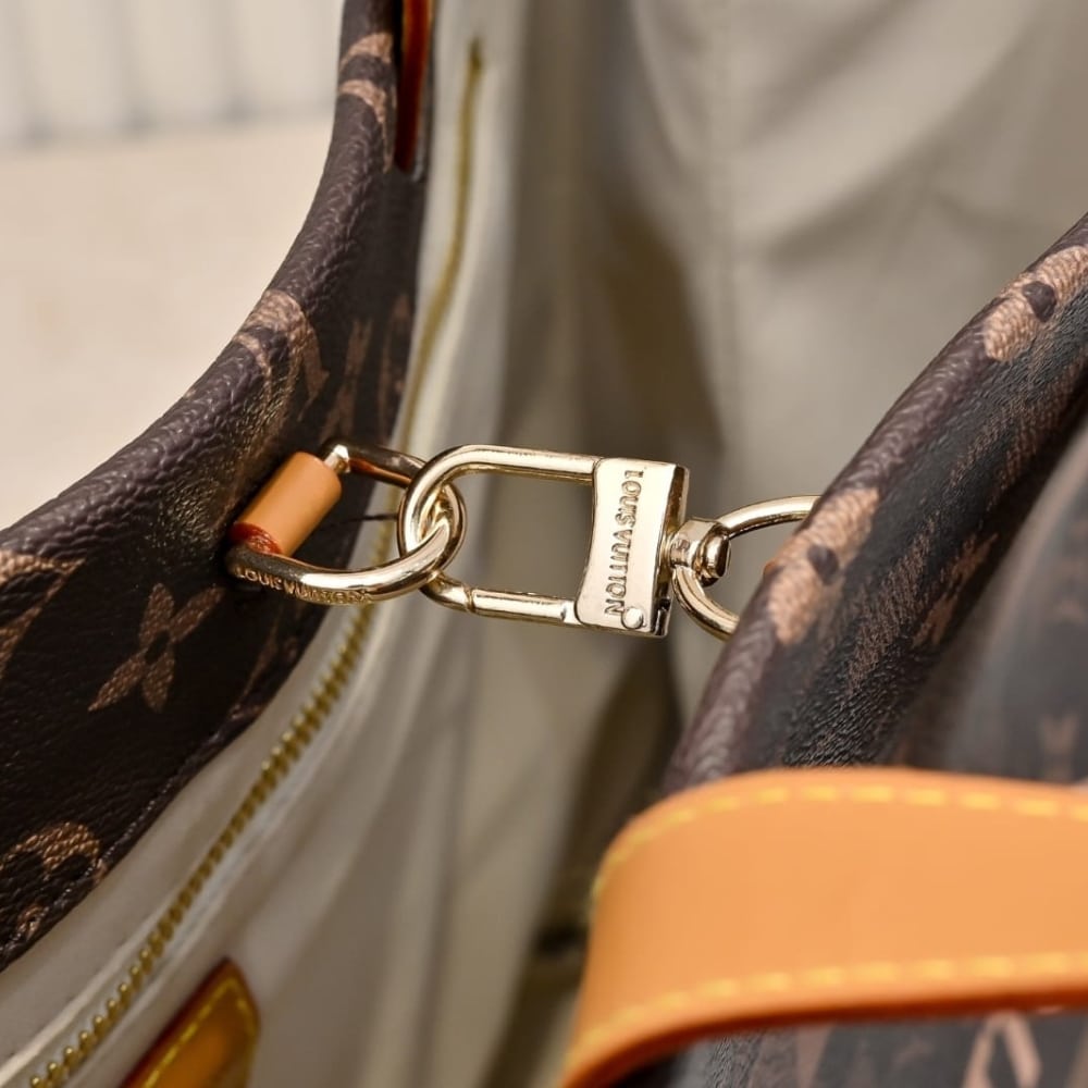 路易威登 Shopper Tote MM Monogram 帆布棕色 40cm M15274 - 图片 7