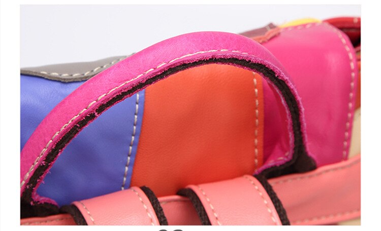 Handle Display of Woosir Soft Leather Ladies Backpack