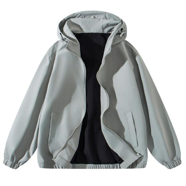 Zip Up Hoodie Vintage Washed Hoodies Streetwear Hooded Sweatshirts Jackets Unisex zip up hoodie Casual Fashion