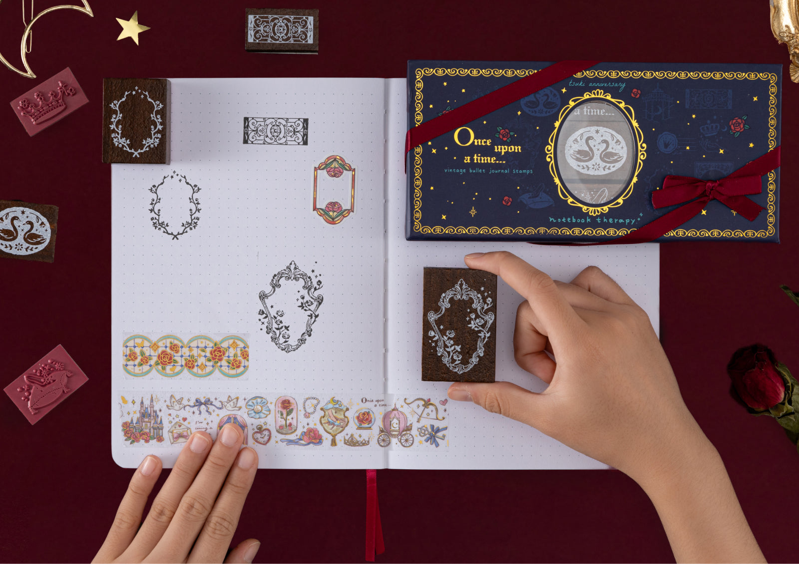 A photo of Tsuki Once Upon a Time stamp set