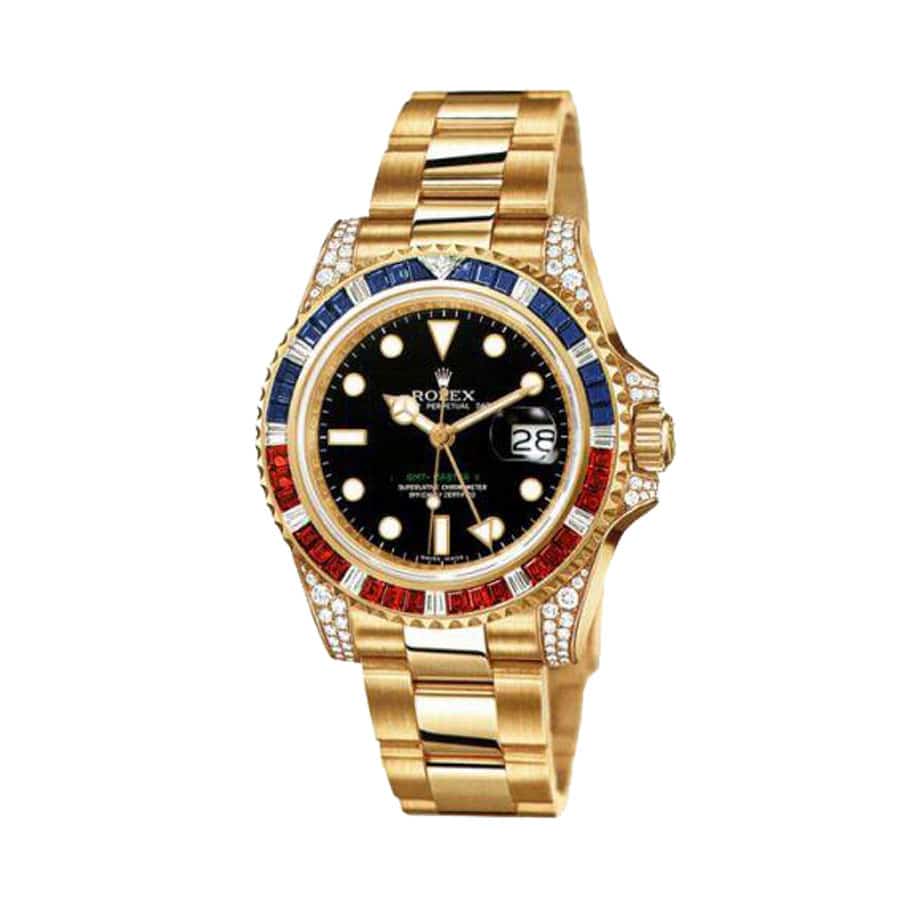 rolex gmt master ii 116718ln haribo diamonds automatic oyster replica3