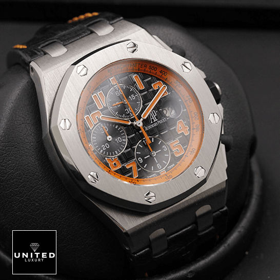 Audemars Piguet Steel Bezel Replica in the black box