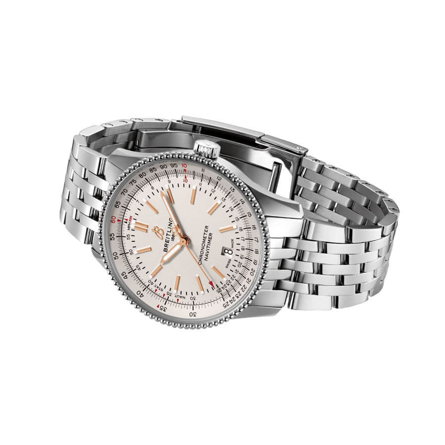 breitling navitimer automatic 41 steel a17326211g1a1