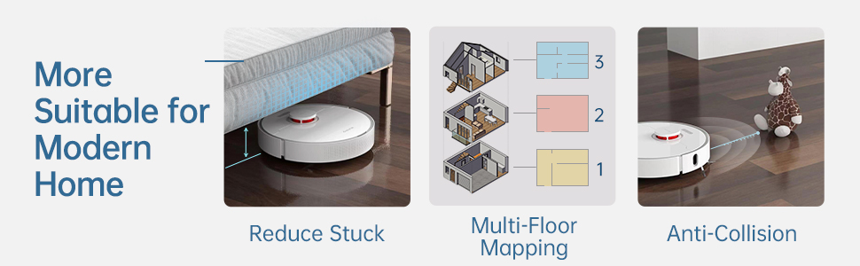 Robot Vacuum L10 Pro White