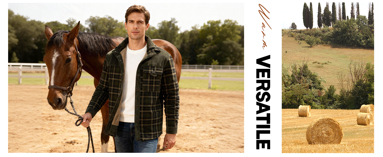 flannel jacket for men