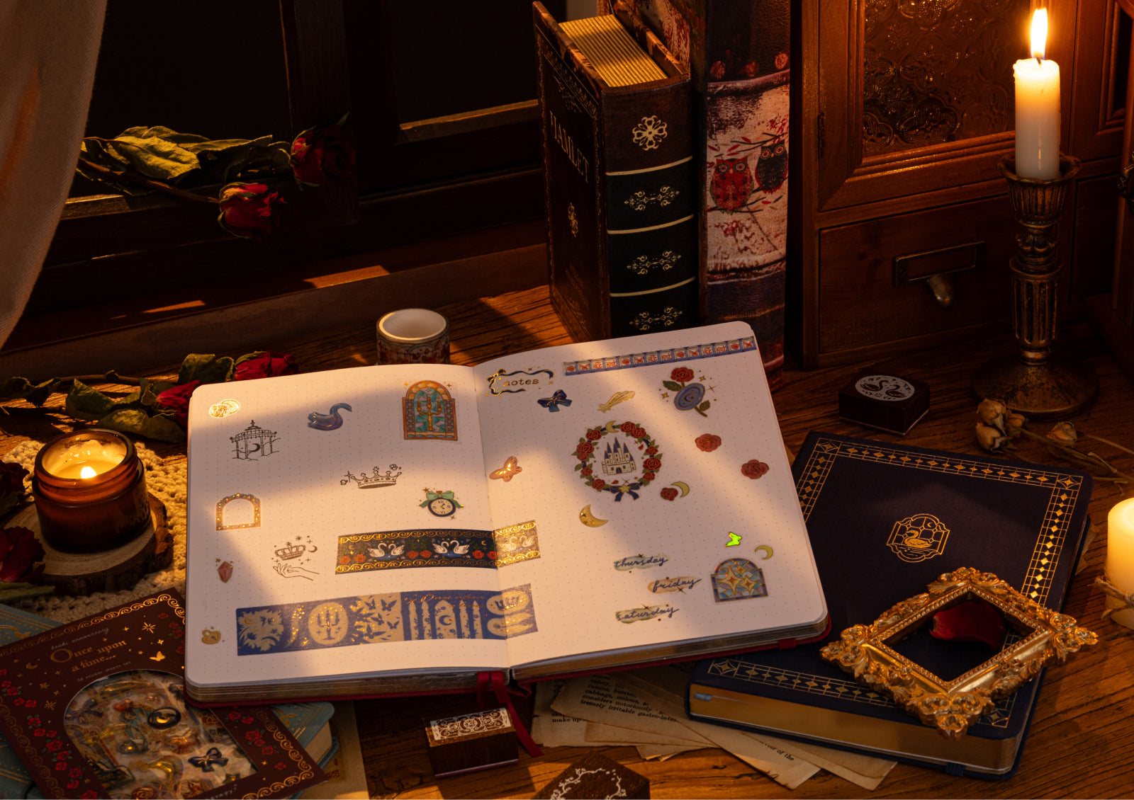 A photo of Tsuki Once Upon a Time stamp set