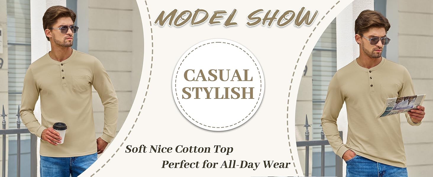 L23M984亨利领T恤高级A+5