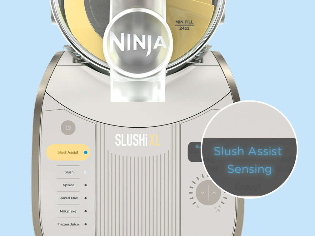 Senses liquid ingredients