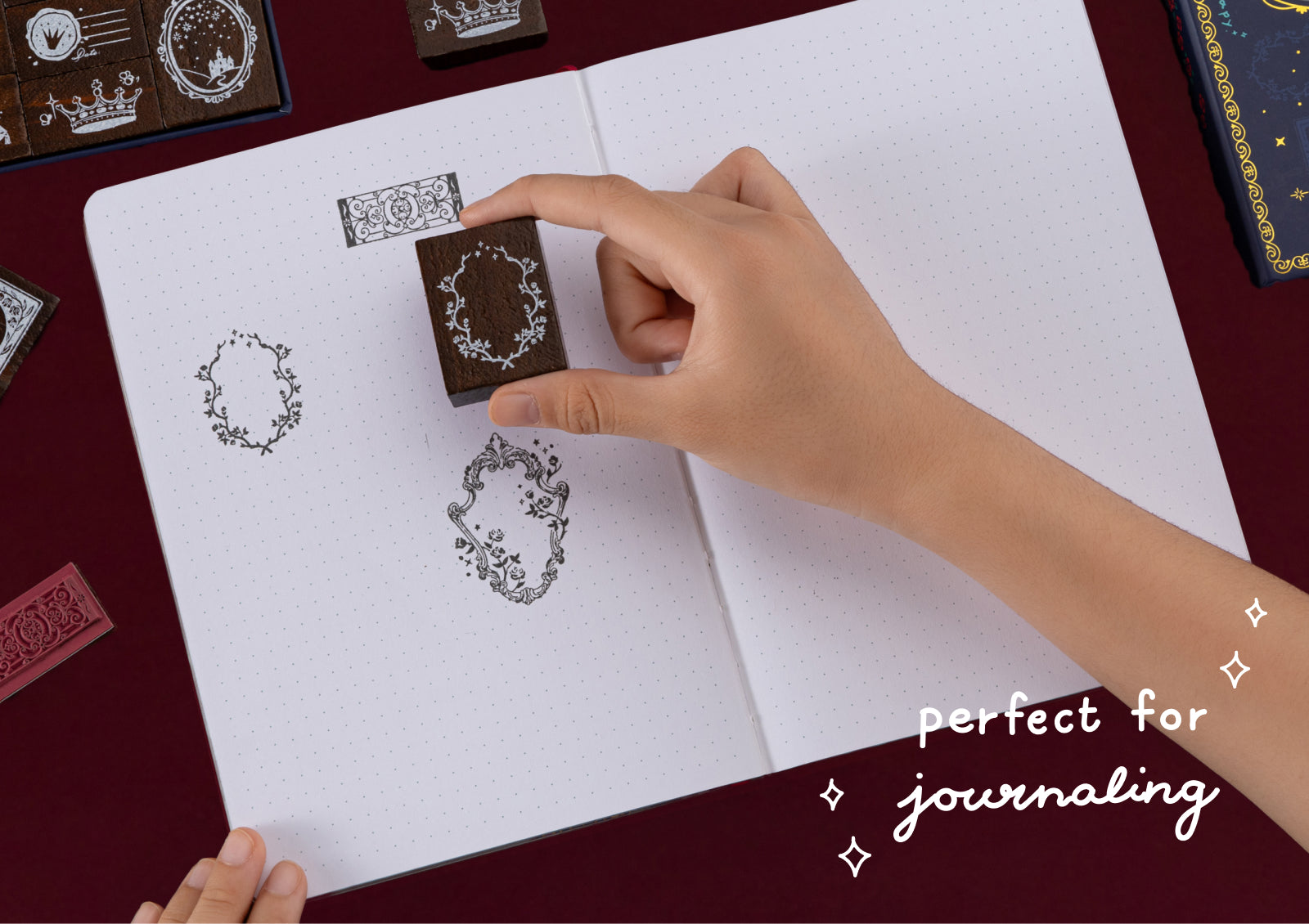 A photo of Tsuki Once Upon a Time stamp set