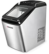 Euhomy Ice Maker Countertop. 33 lbs/24H Ice Machine. 9 Ice Cubes Ready in 7-10 Minutes. 2.8L Ice ...