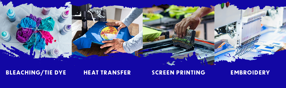 Decor Techniques 2024 2025 Gildan Blue Background