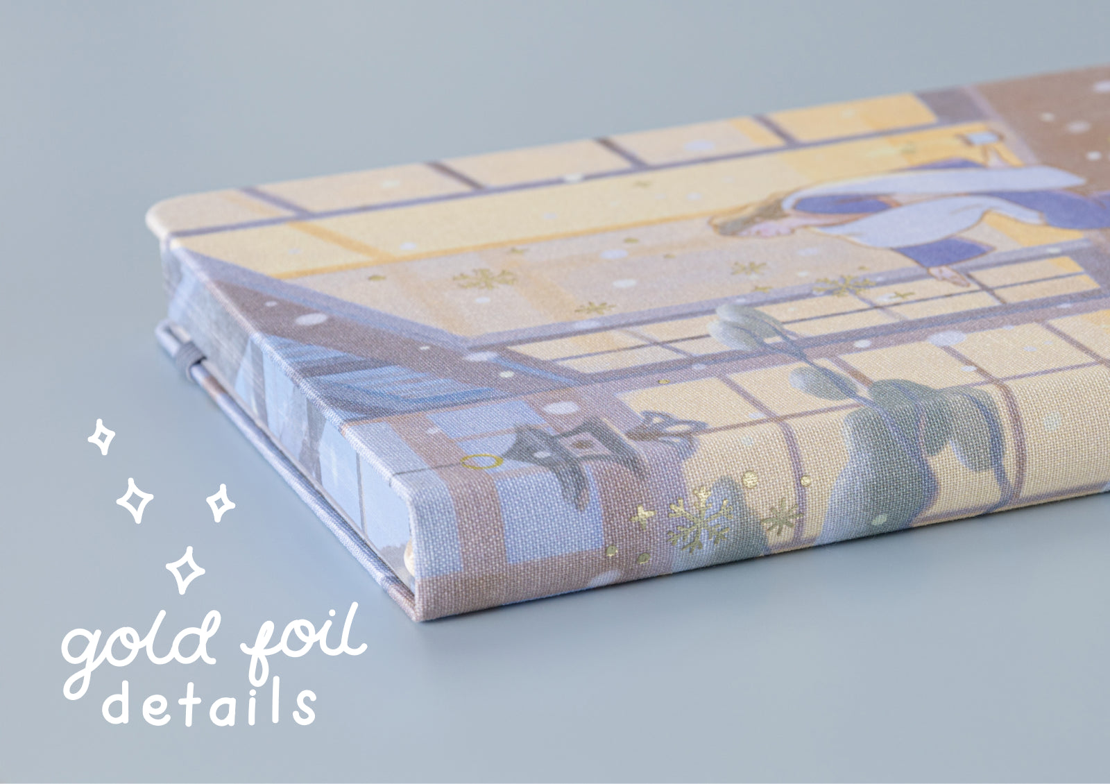 Tsuki Four Seasons: Winter Edition 2024 bullet Journal with the box and sticker