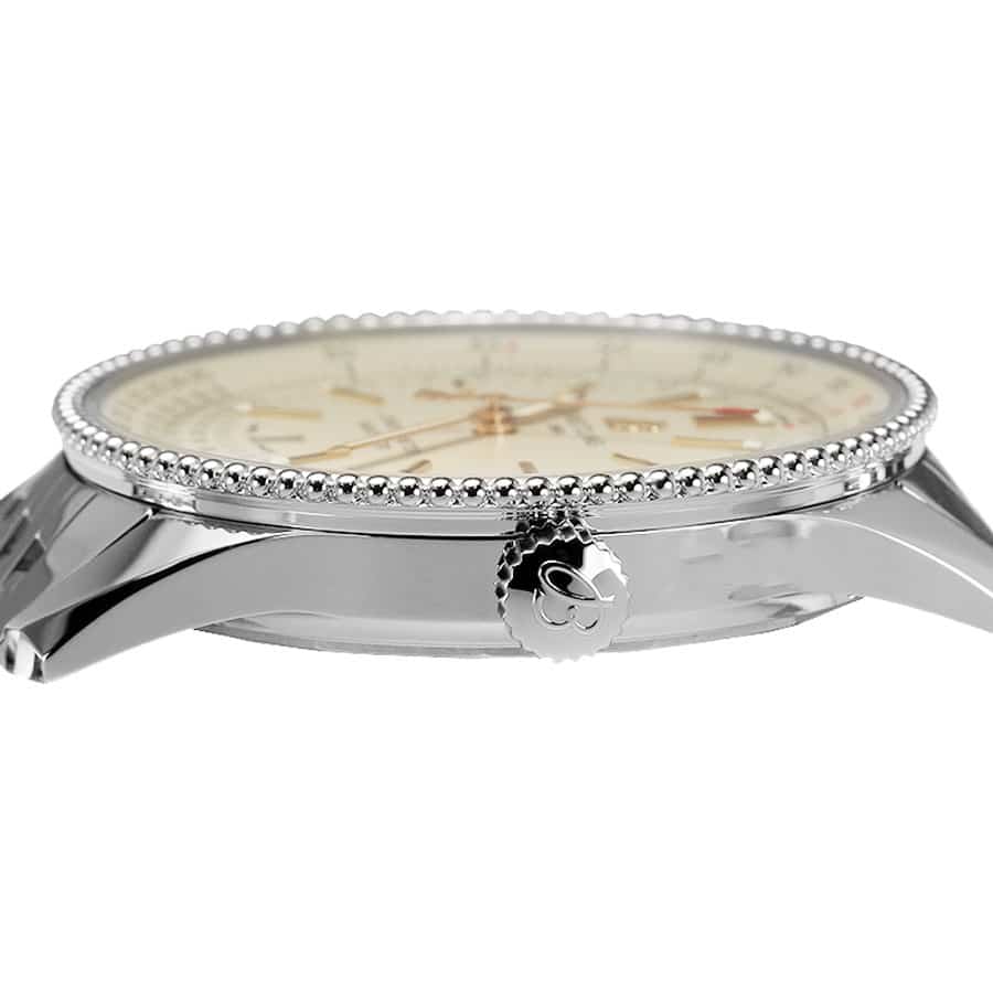 breitling navitimer automatic 41 steel a17326211g1a1 white