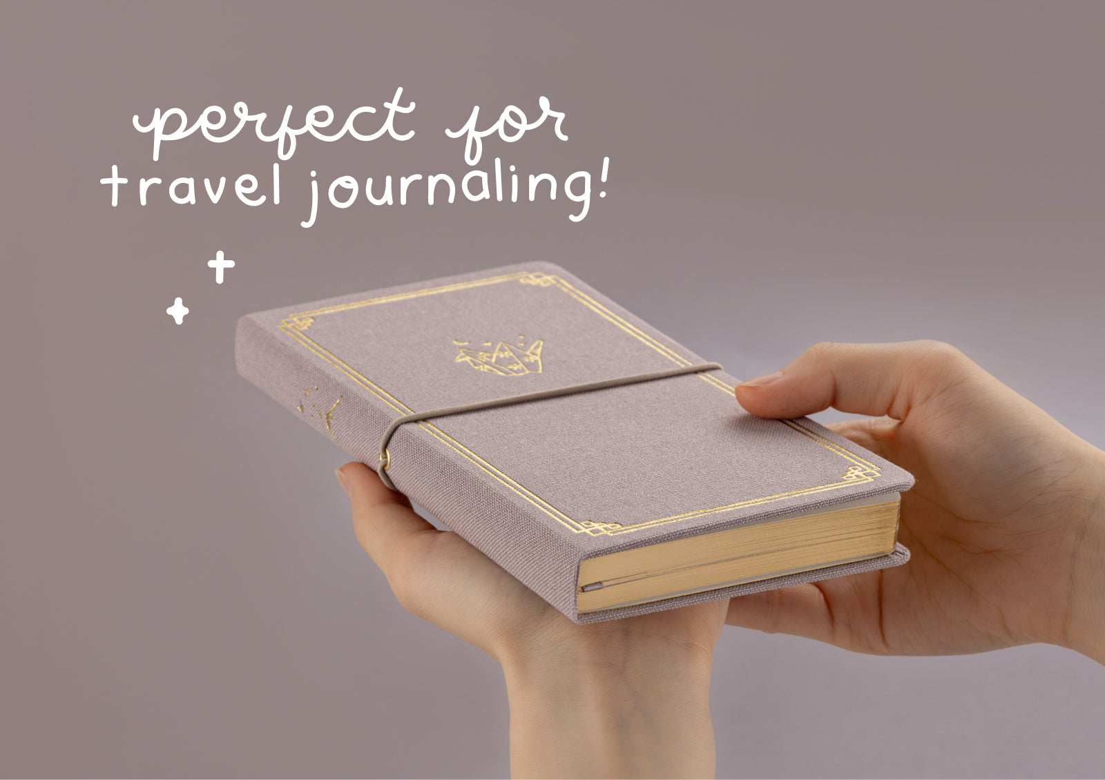 A photo of Tsuki Journey in Japan Calm Origami Trabel Notebook
