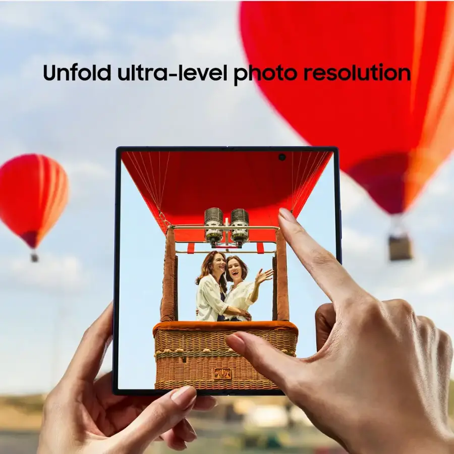 Unfold ultra-level photo resolution