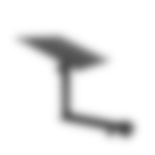 Laptop-Ablage seitlich für K&M DJ-Tisch Performance