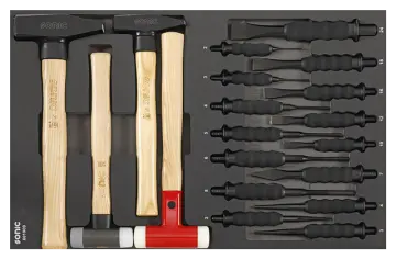 凿子和锤子套装,SFS 19 件(重型)重定向至产品页面