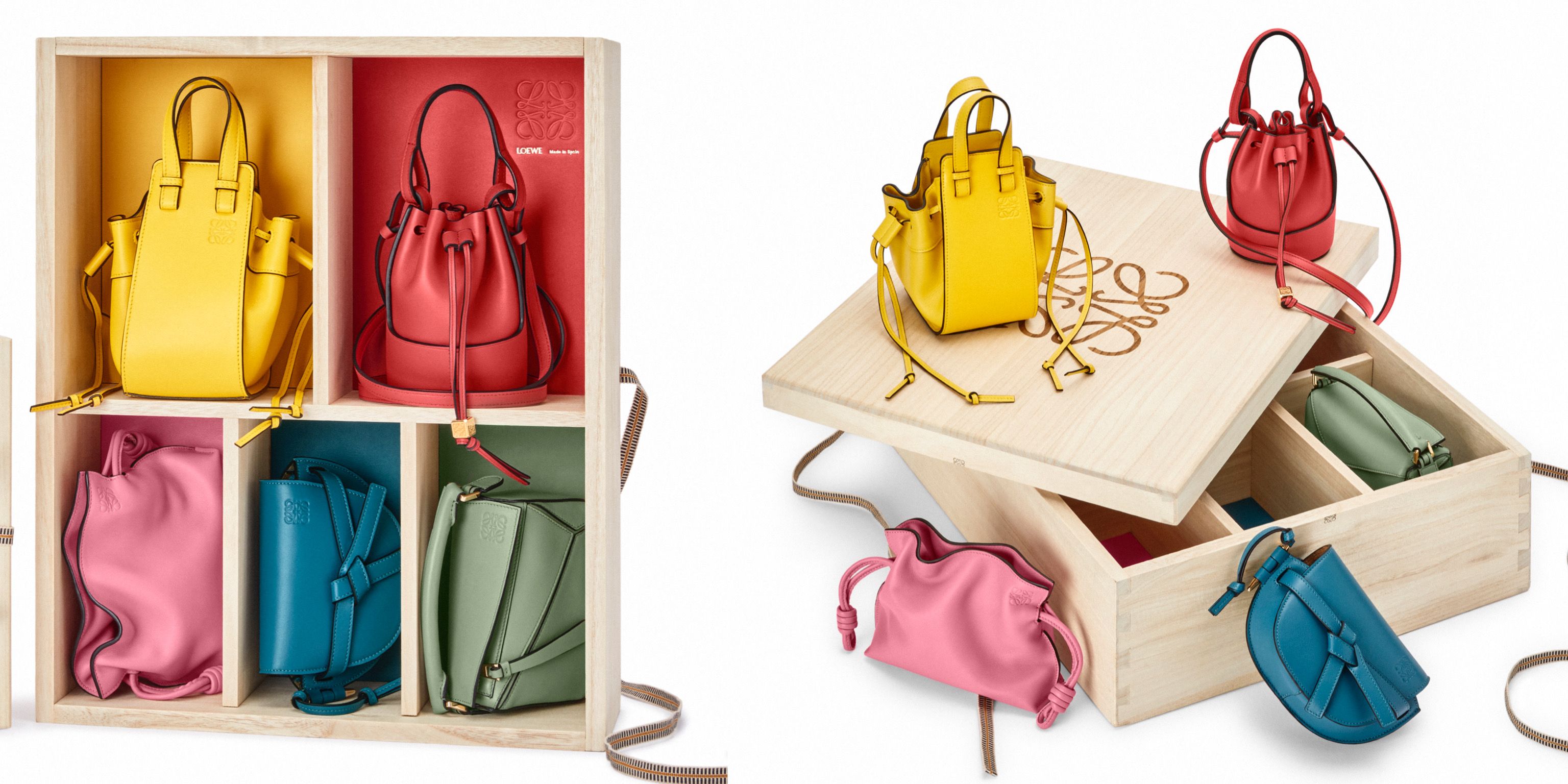 LOEWE 超限量禮盒讓你一次收藏品牌五大經典包！迷你版Puzzle、Gate...包包萌翻實品開箱給你看