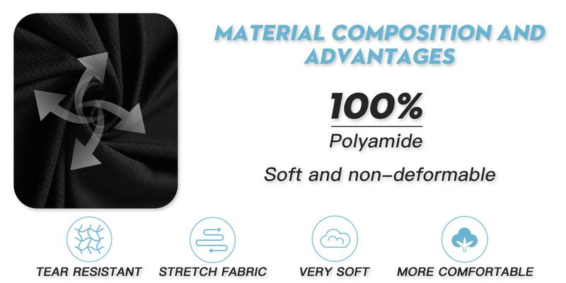 OKP Five Pack Men's Highly Elastic Moisture-Wicking T-shirt Soft, Quick-Drying, Breathable Sports Solid Color Short-Sleeved Round Neck Running Fitness Lightweight Top, Four Seasons gym wear cycling