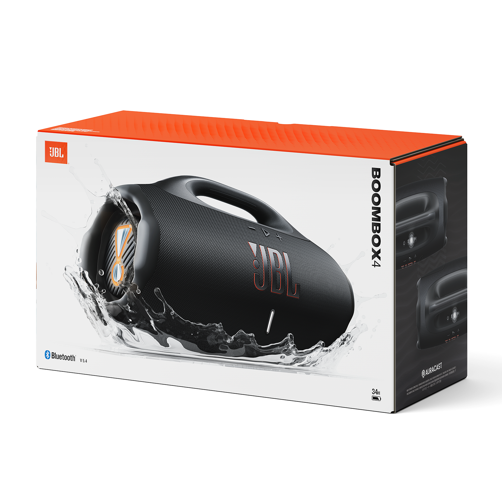 JBL Boombox 4 - Black - Most powerful JBL portable waterproof speaker with massive JBL Pro Sound - Detailshot 3 image number null