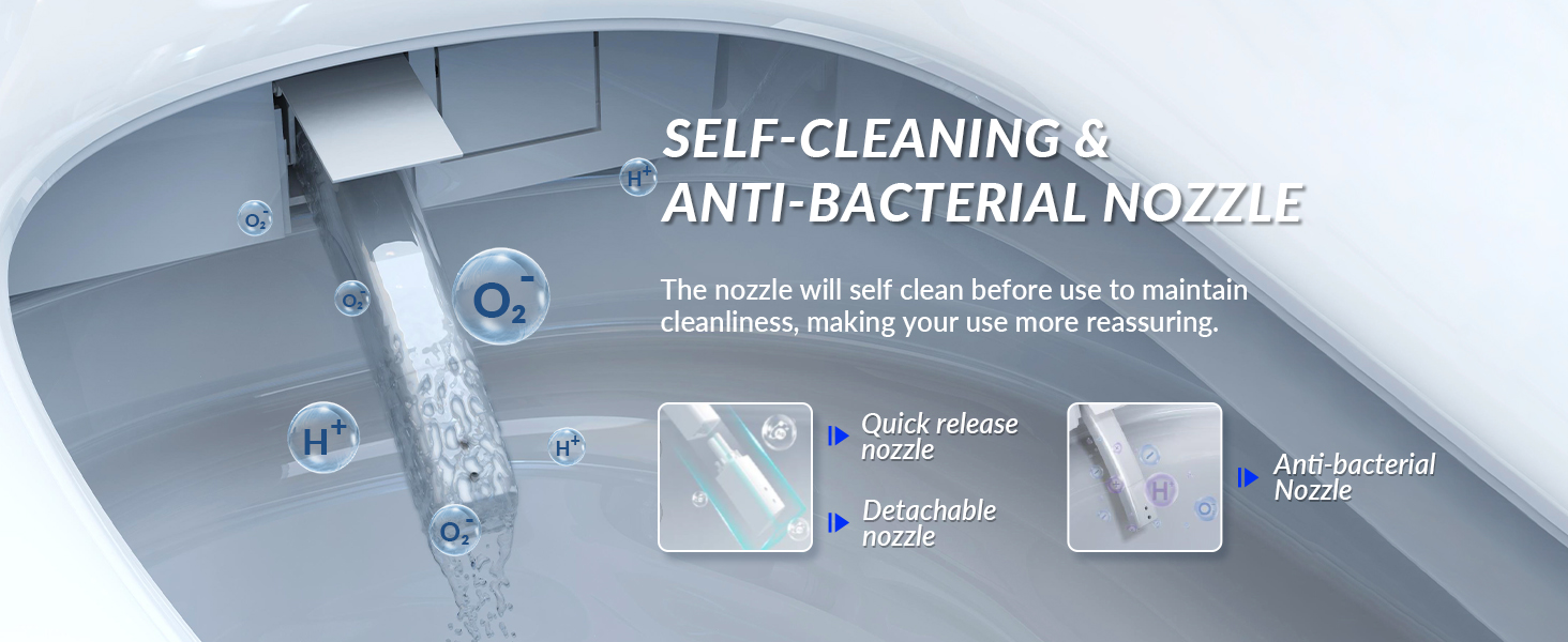 self-cleaning nozzle