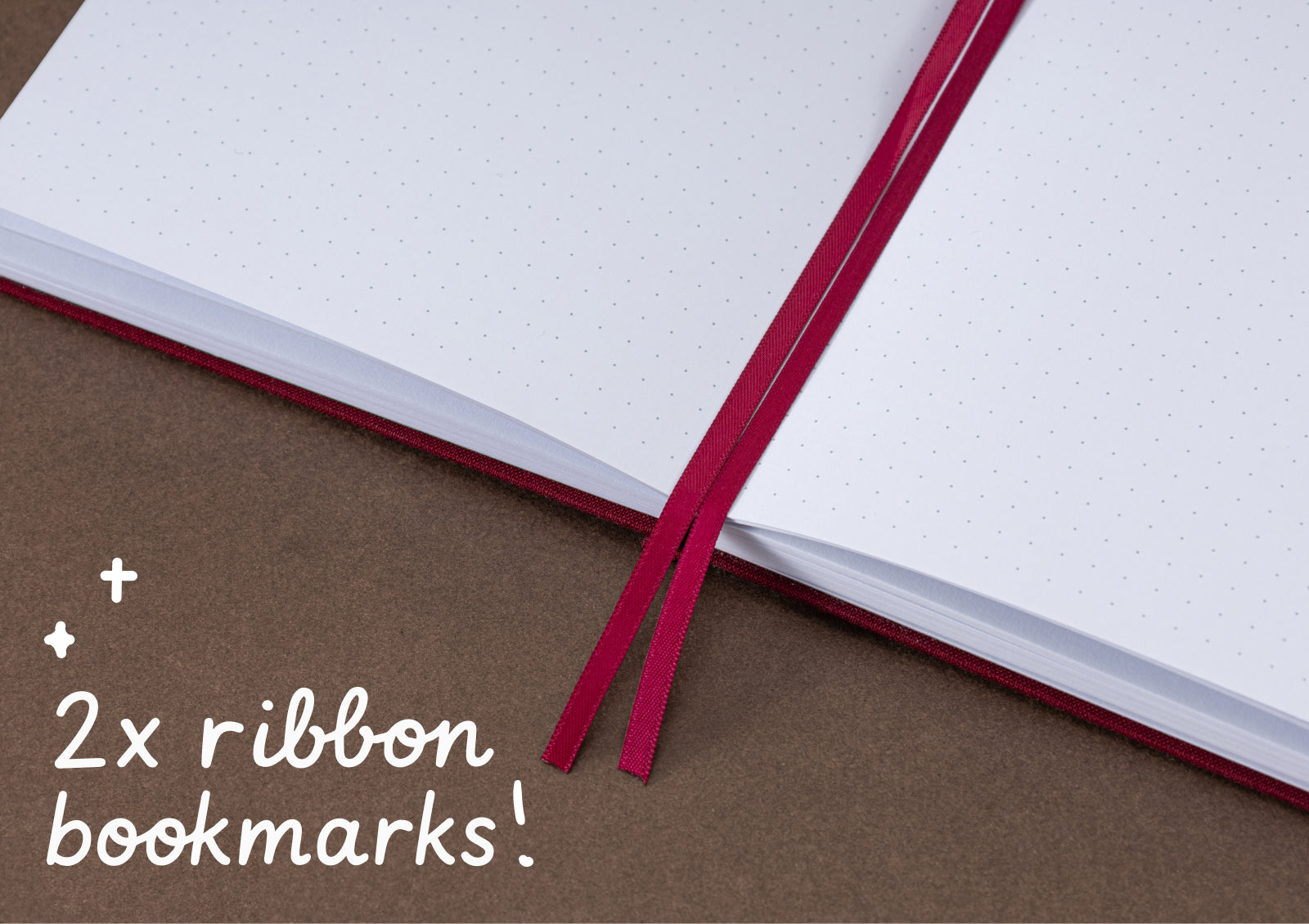 Open Tsuki Neko Dreams Neko Bouquet Notebook revealing inner back pocket and cat-shaped paper clips.