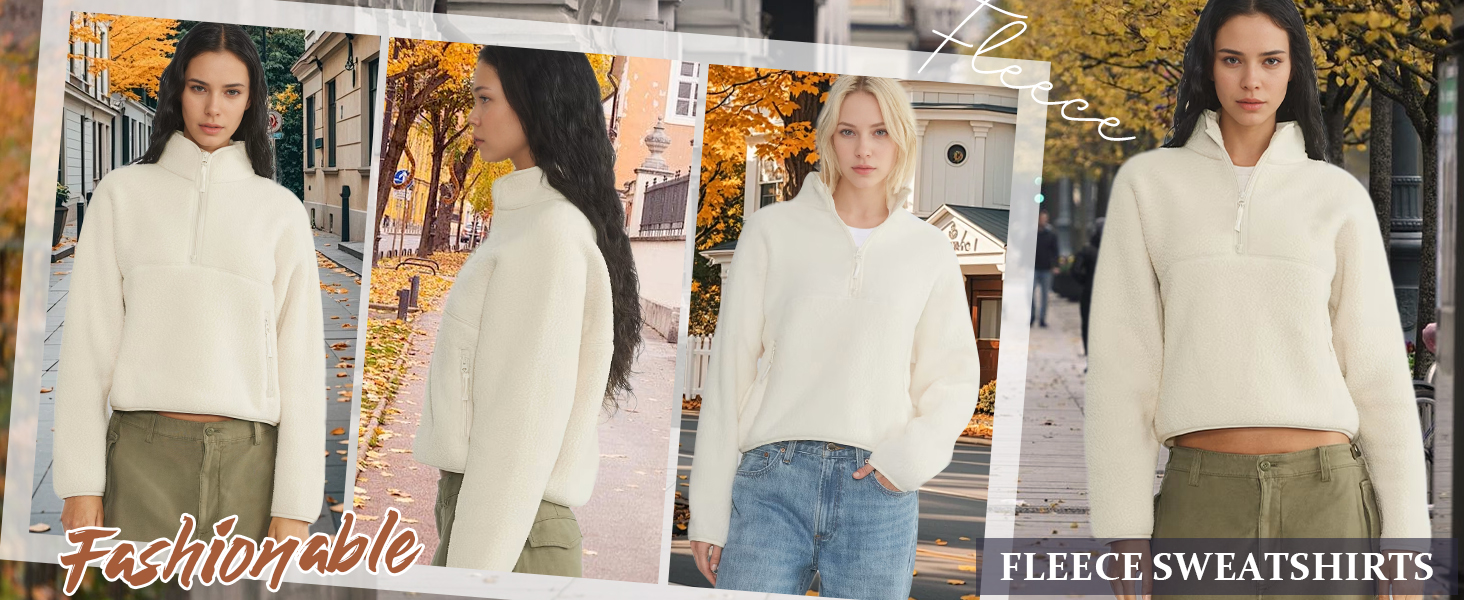 Sherpa Fleece Pullover