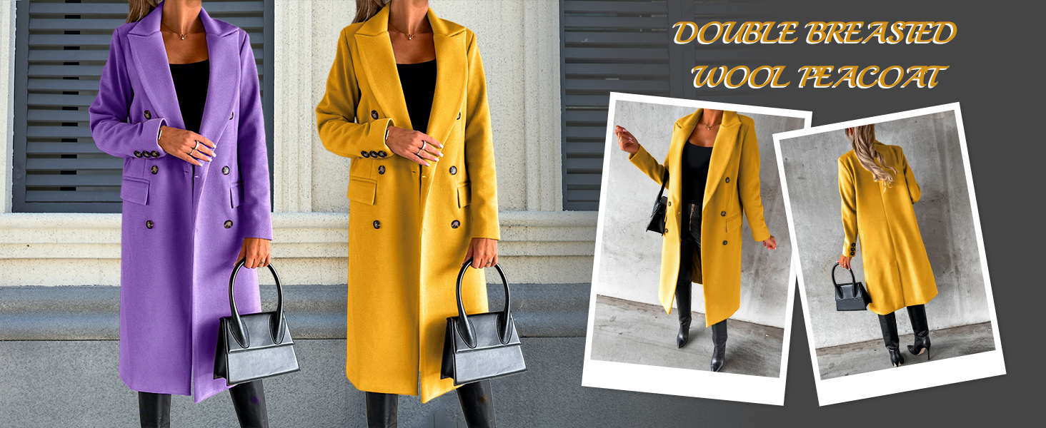 casual wool coat