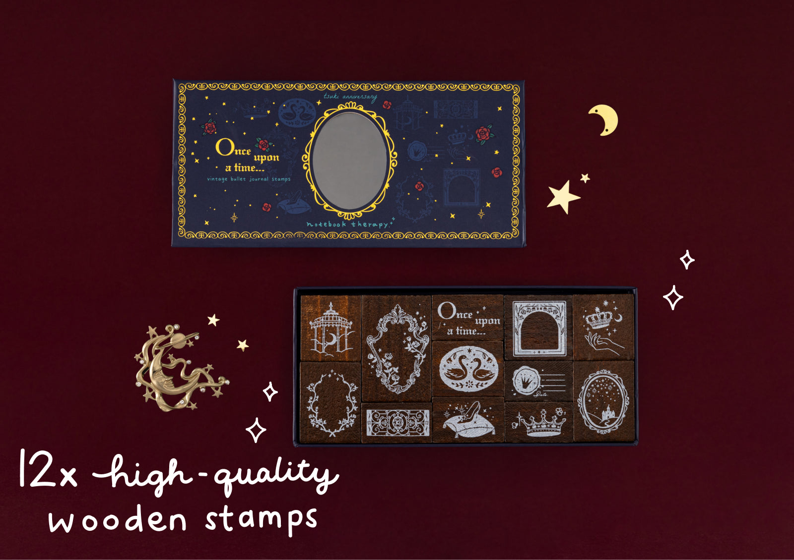 A photo of Tsuki Once Upon a Time stamp set