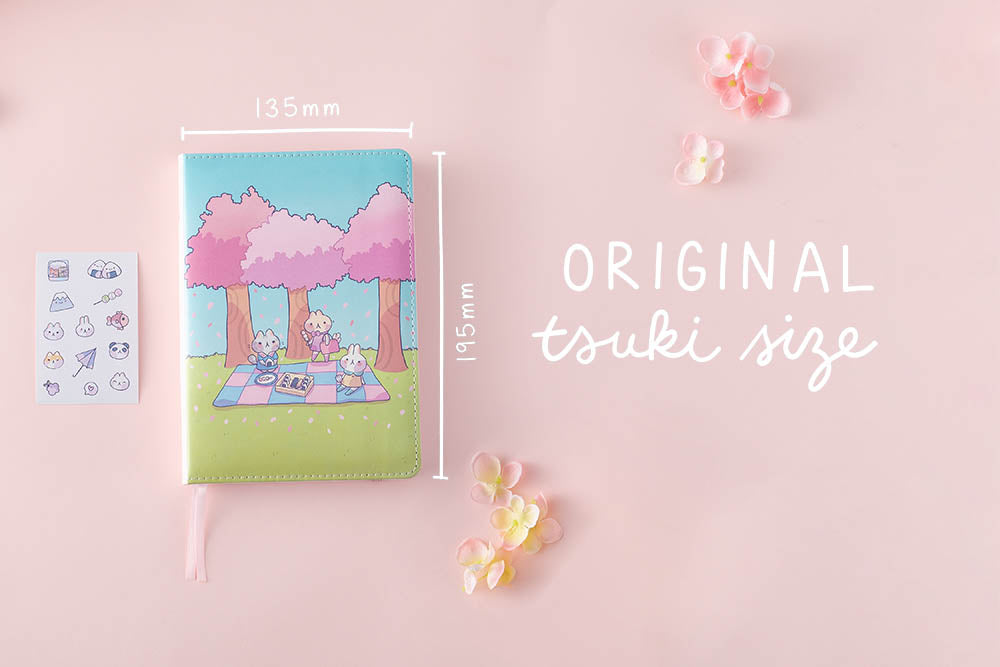 tsuki original size spring edition bullet journal