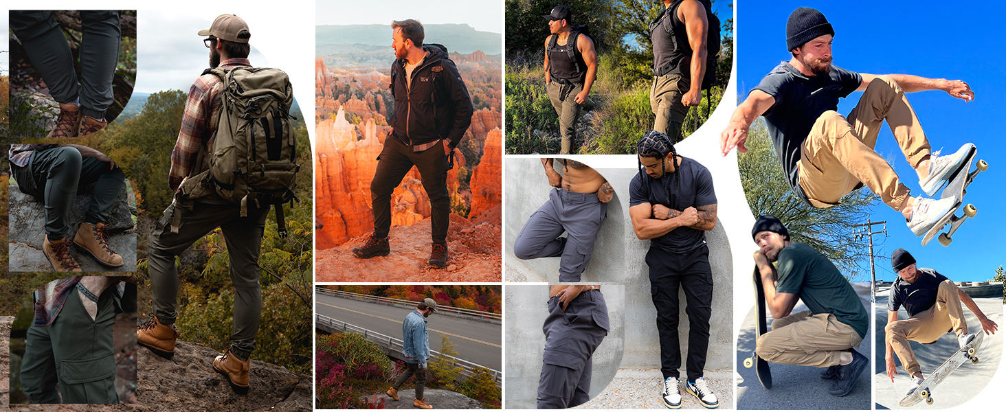 SKATEBOARD HIKING JOGGERS CASUAL