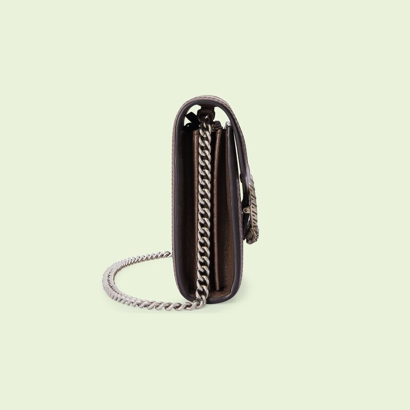 Dionysus系列饰超级双G图案链带钱包