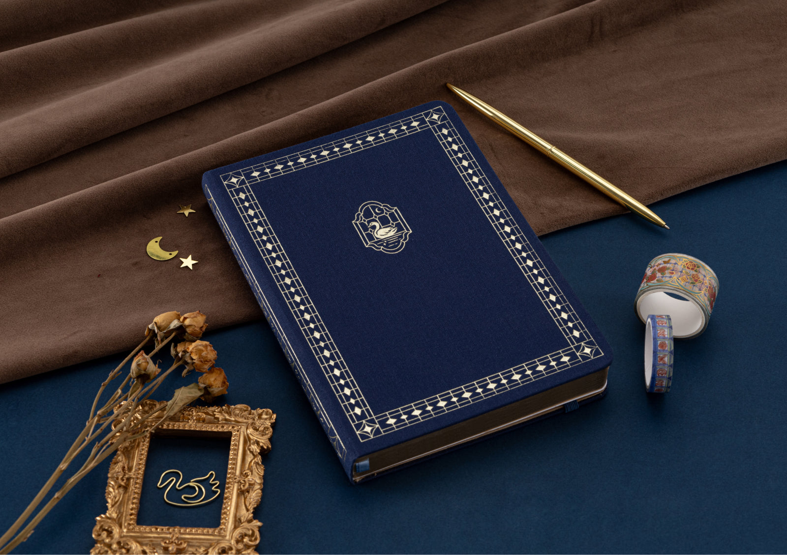 A photo of Tsuki Journey in Japan Origami Dreams Notebook