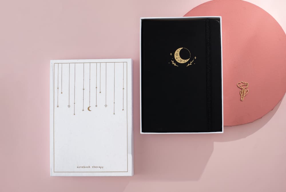 moonflower notebook + the box