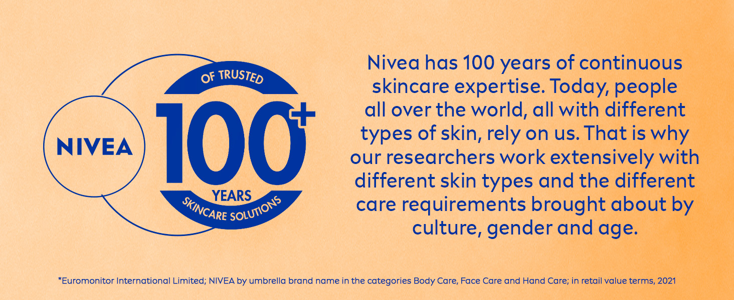 NIVEA: 100 Years of Trusted Skincare Solutions