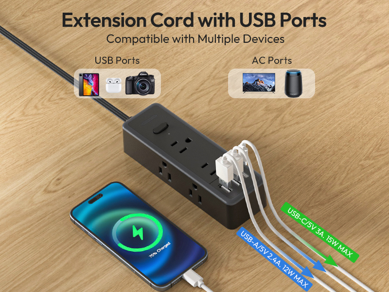 usb c power strip