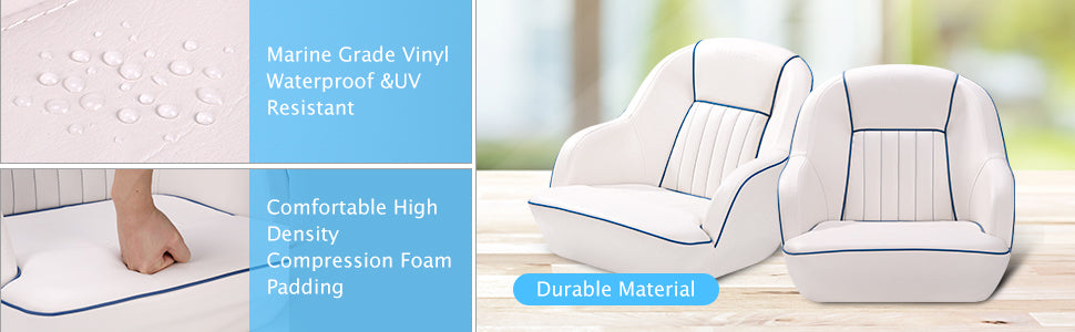   Pontoon Boat Seat Features